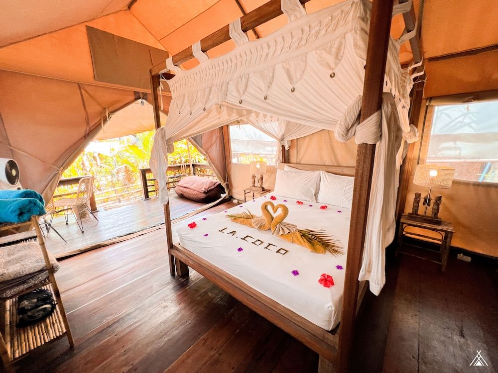 La Cocoteraie Ecolodge- Glamping Luxury Tent, 1 Bedroom, Private Bathroom 5