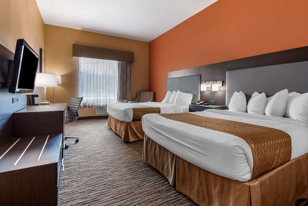 Standard Room, 2 Queen Beds, Non Smoking, Refrigerator