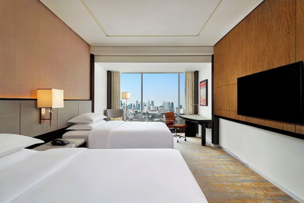 Deluxe Room, 2 Double Beds (Club Lounge Access)