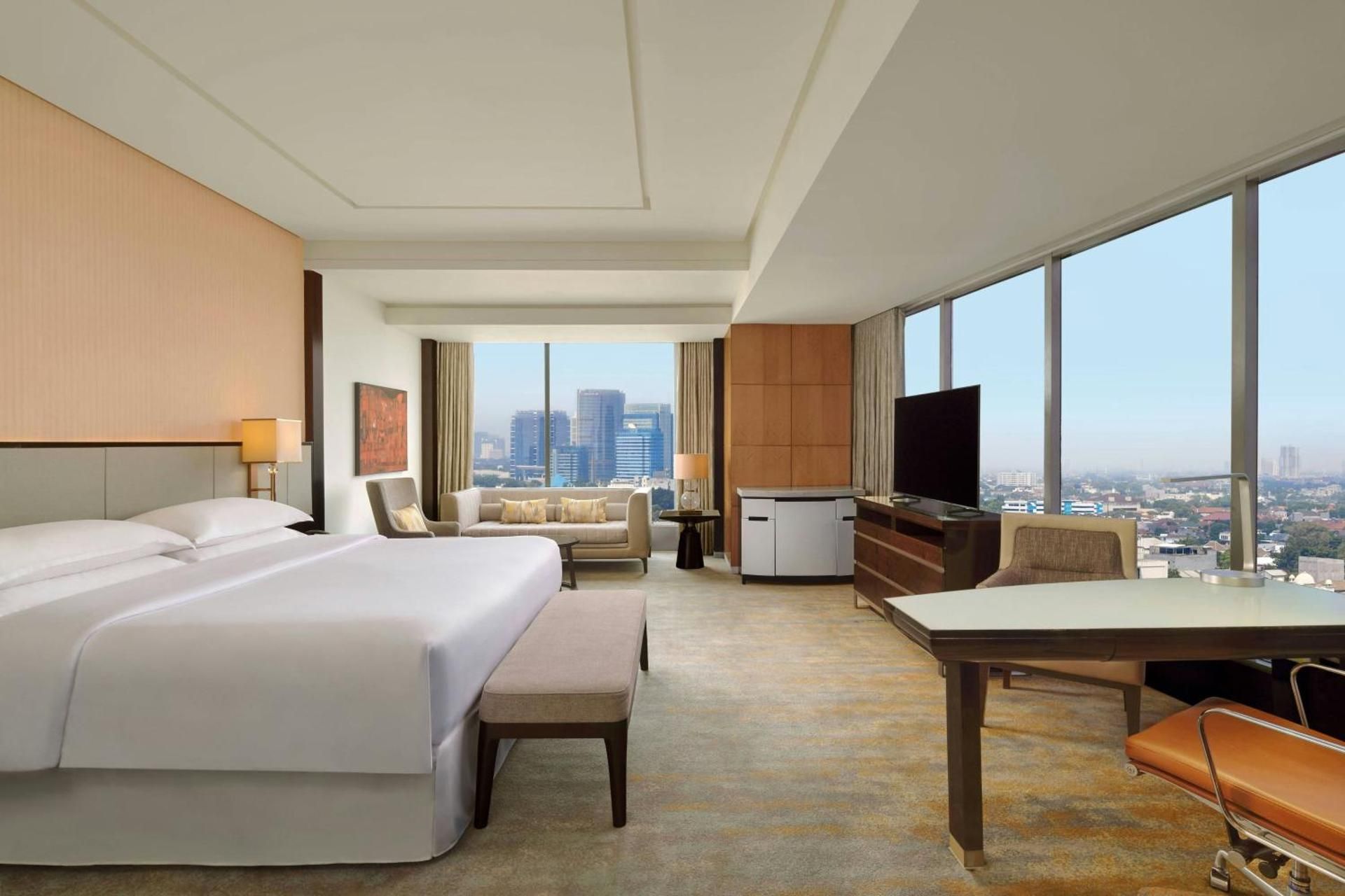 Deluxe King Club Access, Club Lounge Access, Deluxe Guest Room, 1 King