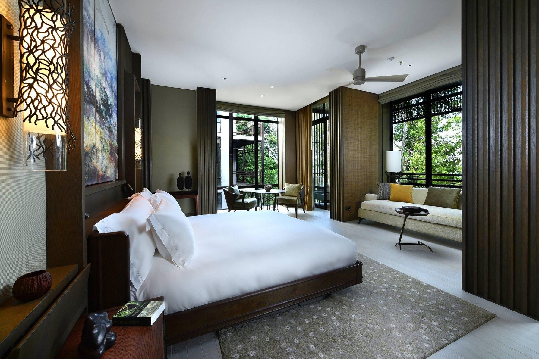 The Ritz-Carlton, Langkawi Deluxe Guest Room, 1 King, Rainforest View, Corner Room, Balcony