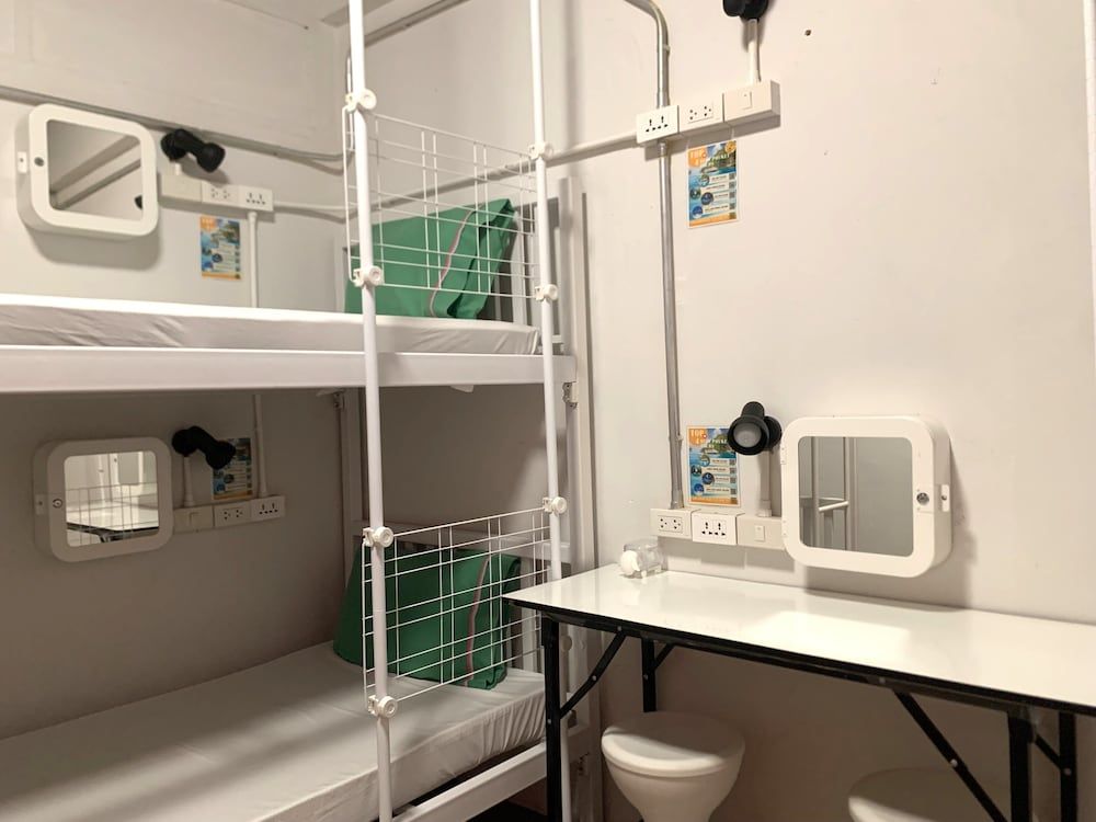 Sleep Sheep Phuket Hostel SHA Private Twin Bunk Bed with A/C 4