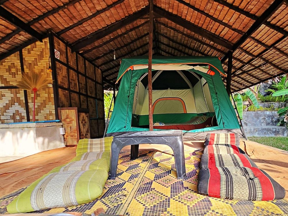 Executive Tent, 2 Bedrooms, Patio, Park View