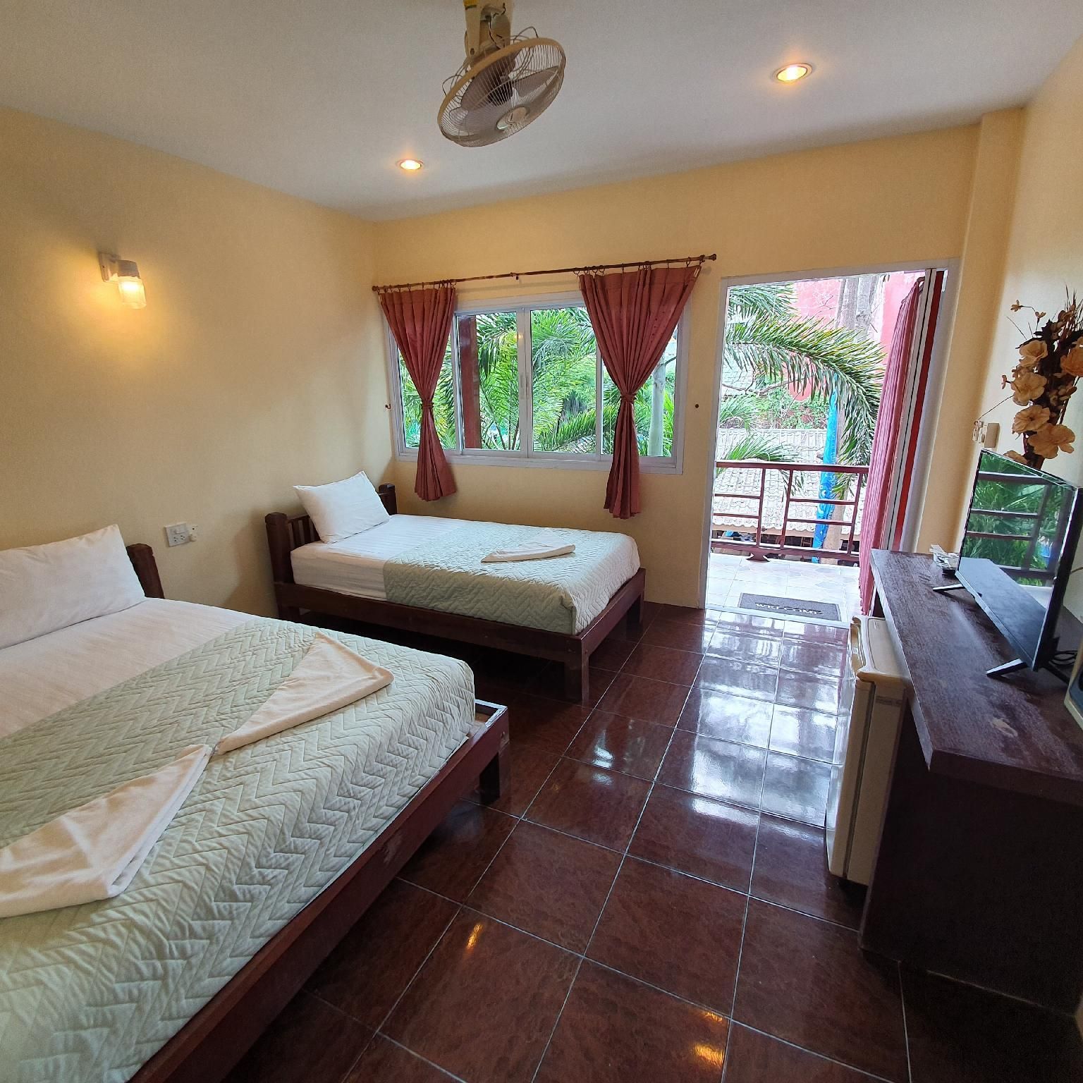 Pool View Room with Balcony