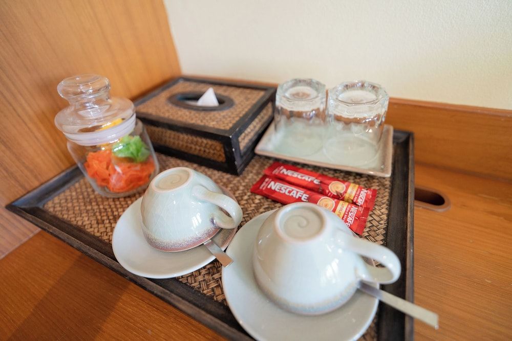 Baan Imm Sook Resort Deluxe Double Room, 1 King Bed, Refrigerator, Garden View 13