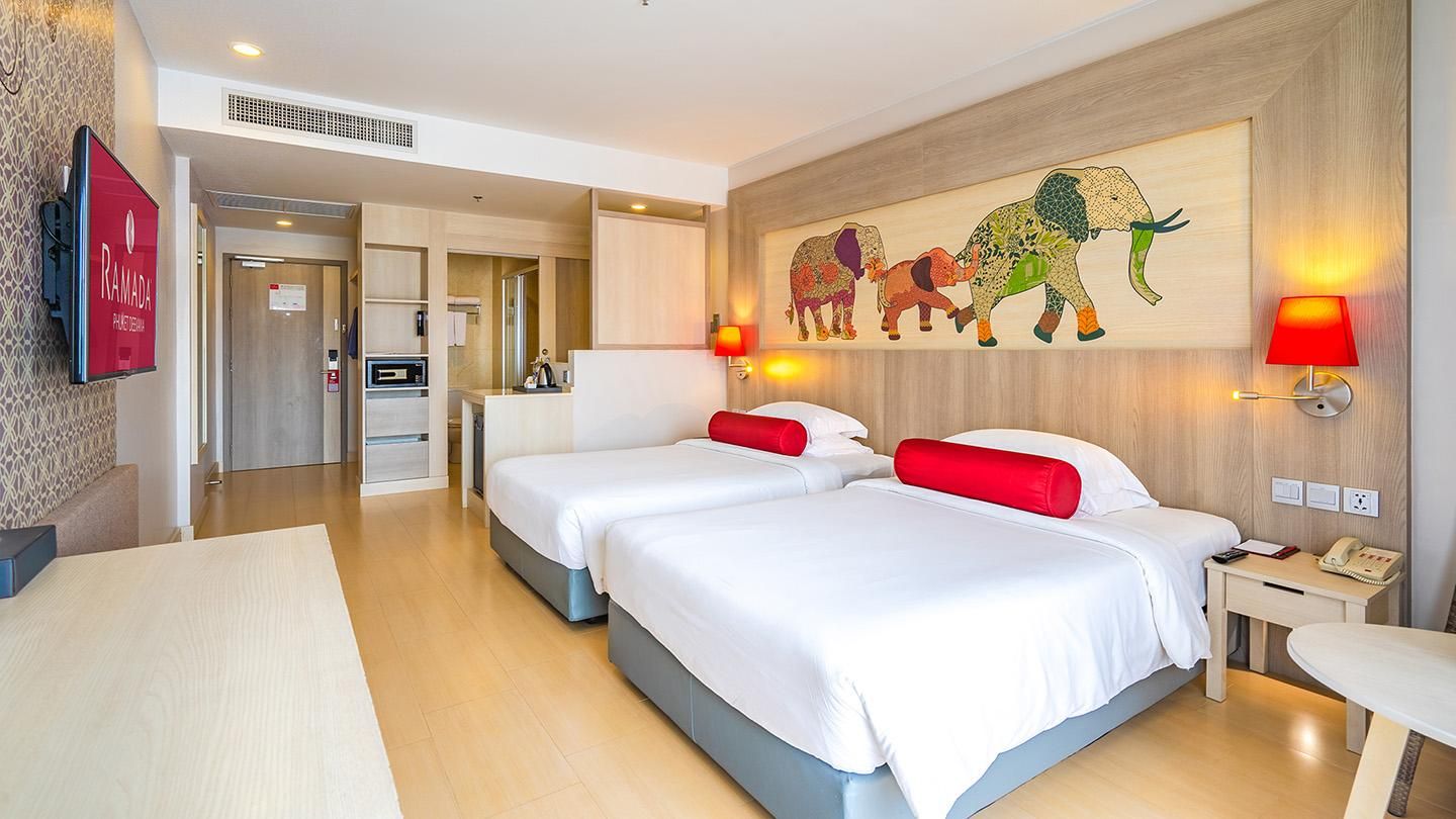 Deluxe Room, City View, 2 Twin Beds