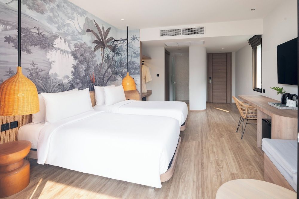 Amari Bangsaen (Formerly The Tide Resort Bangsaen) Deluxe Twin Room, Garden View 3