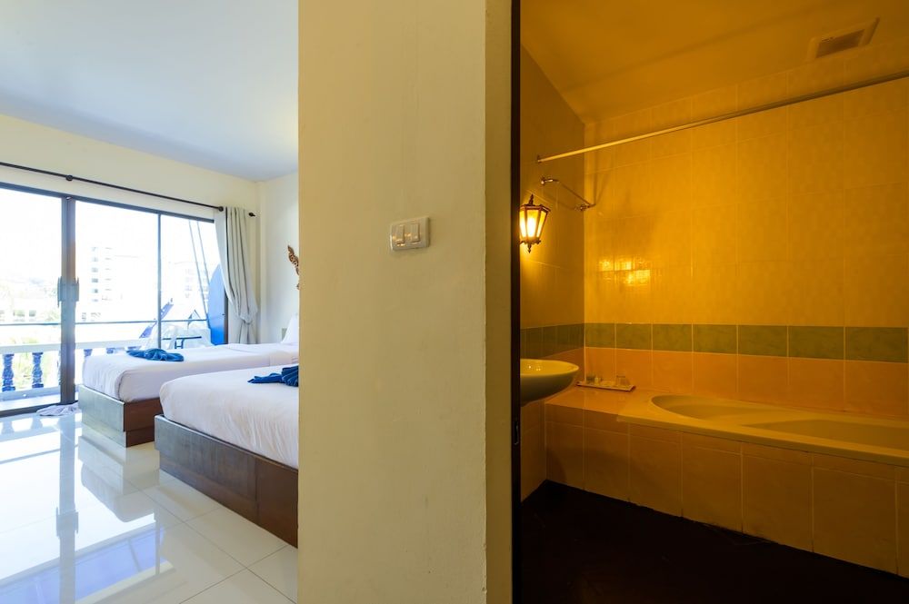 JR Siam Kata Resort Family Double Room, Multiple Beds, Pool View 3