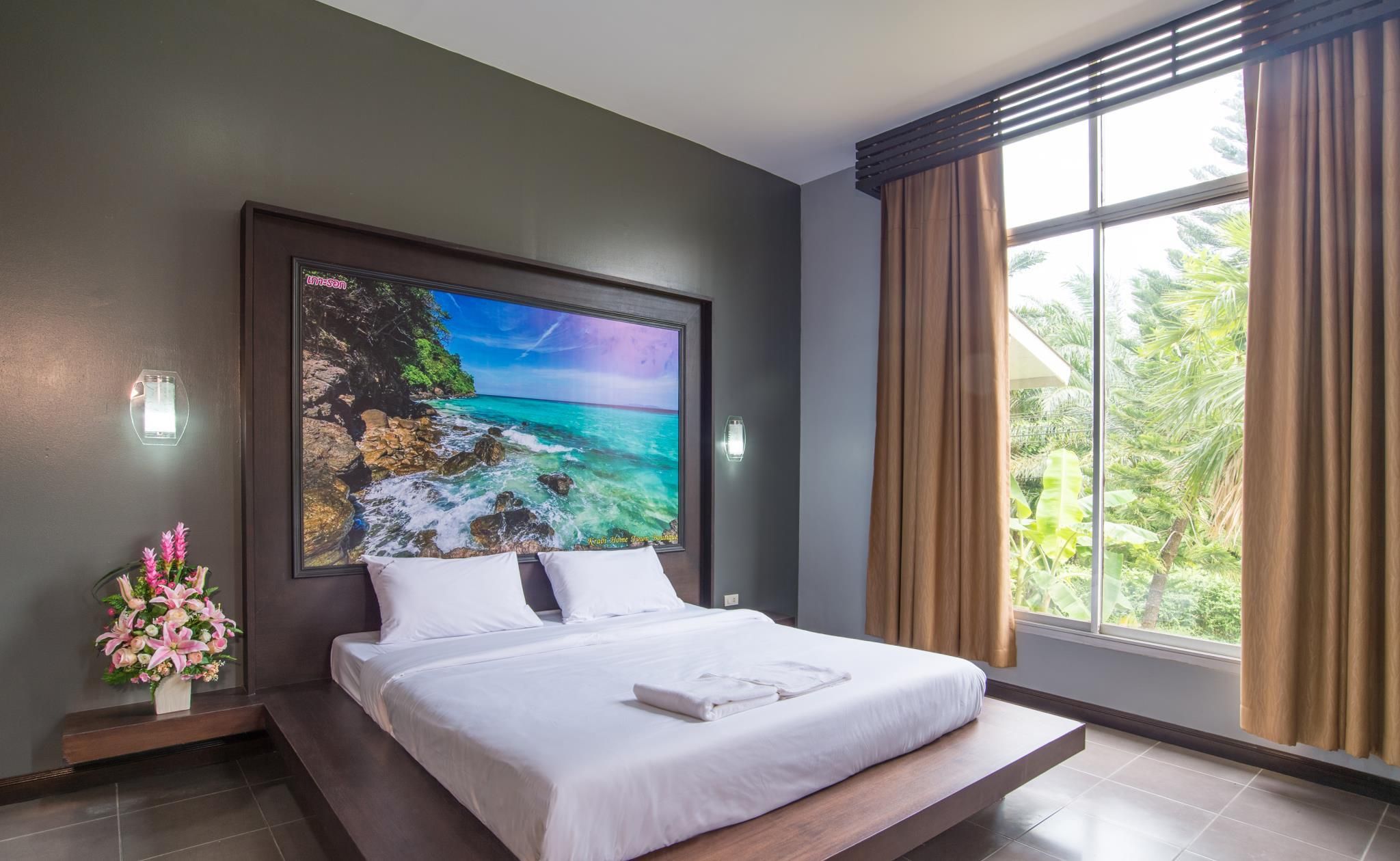 Krabi Home Town Boutique Superior Double or Twin Room with Garden View 2