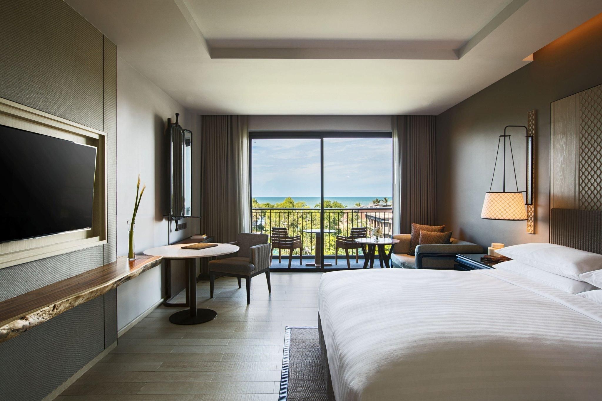 Guest room, 1 King, Sea view