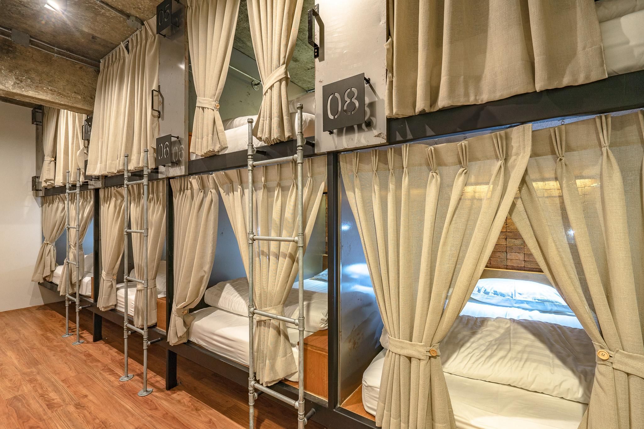 Bunk Bed in a Mixed Dormitory