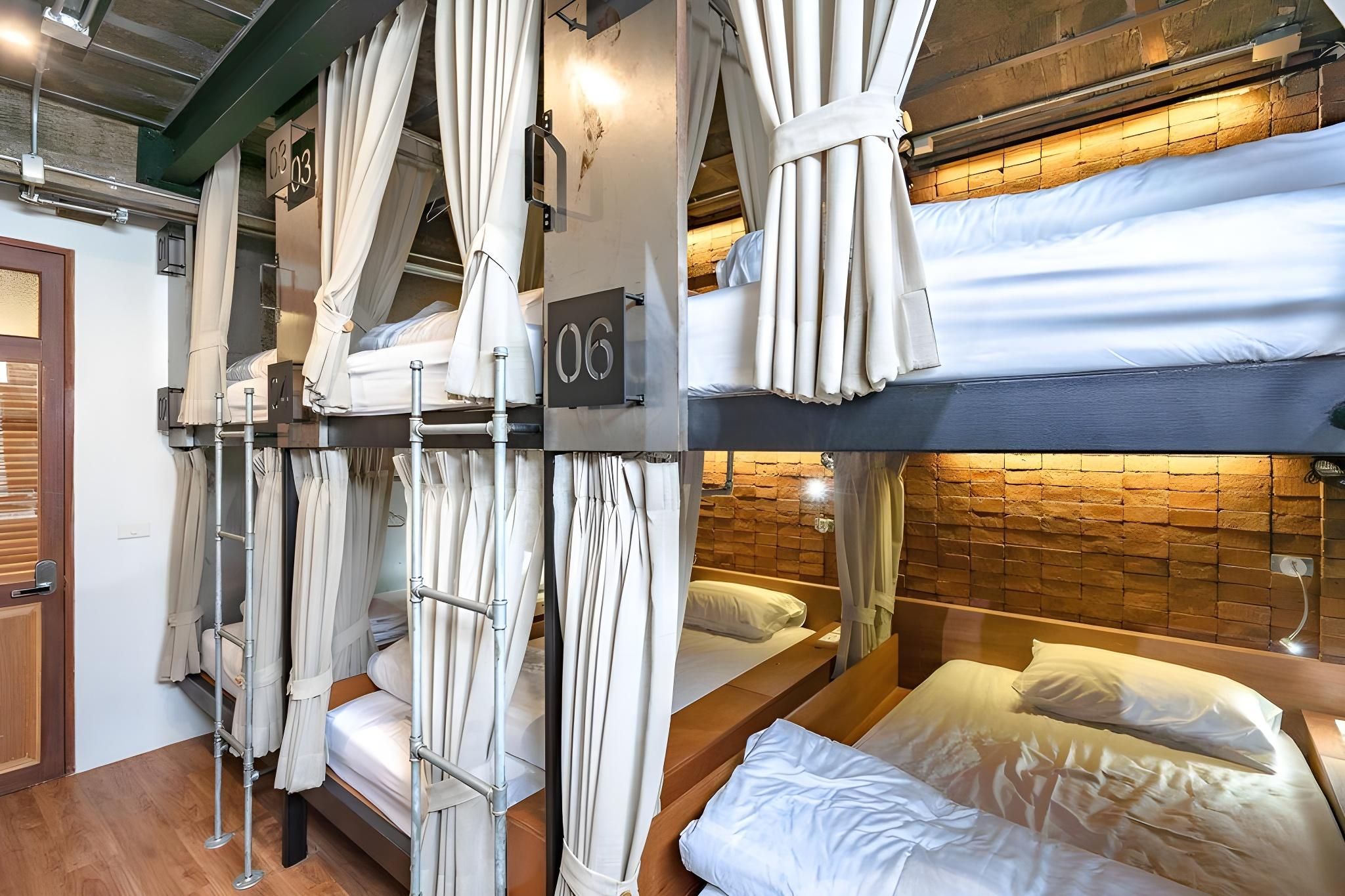 Bunk Bed in a Mixed Dormitory