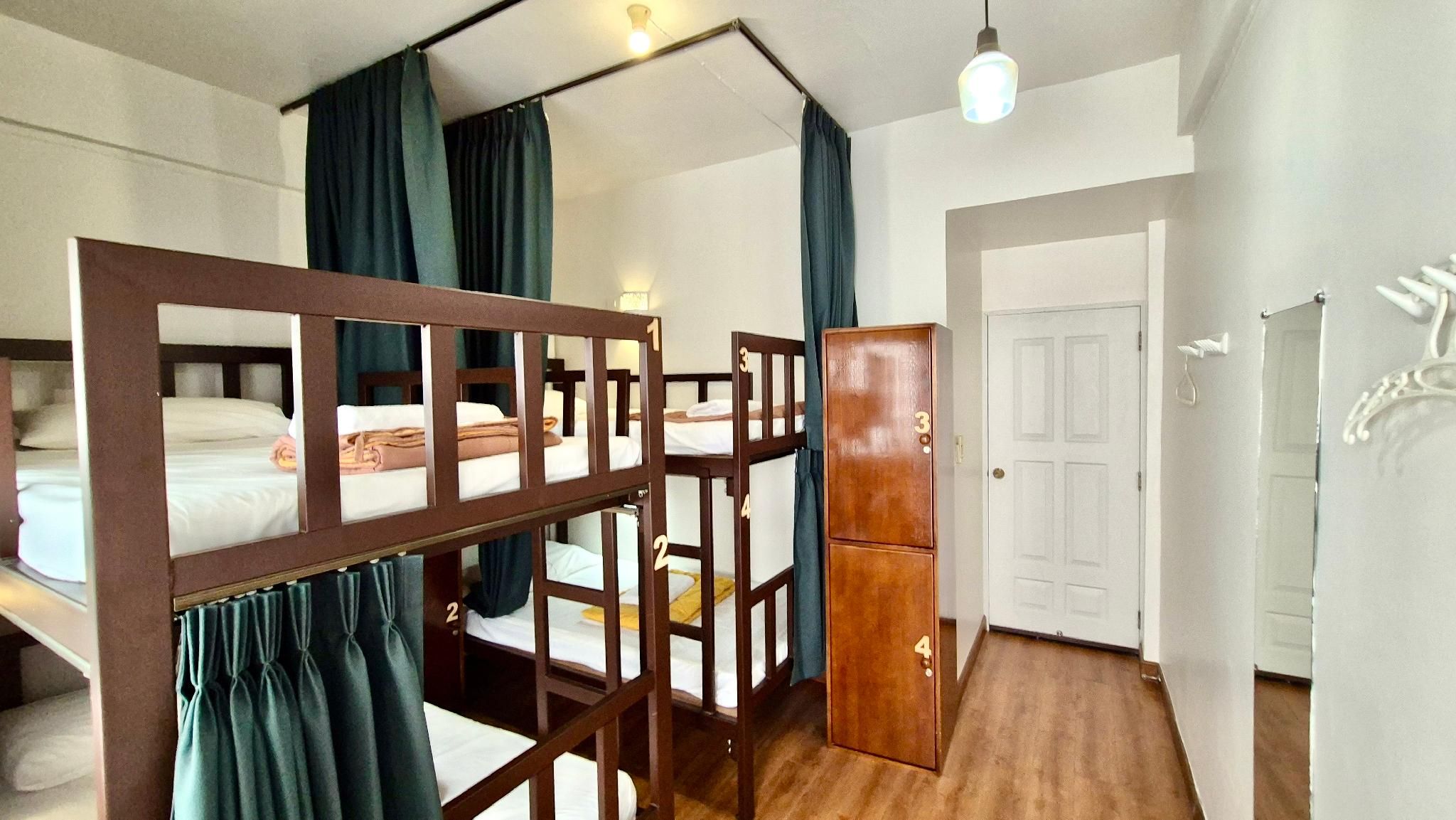 1 Person in 4-Bed Dormitory with Air Conditioning