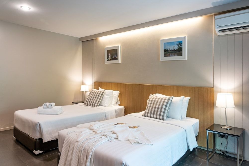 Naga Residence Deluxe Twin Room, Balcony