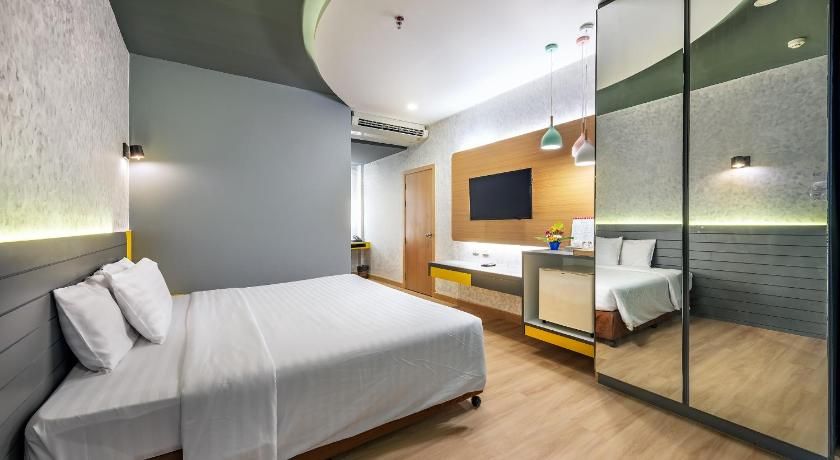 Qiu Hotel Sukhumvit Deluxe Room without Window 2