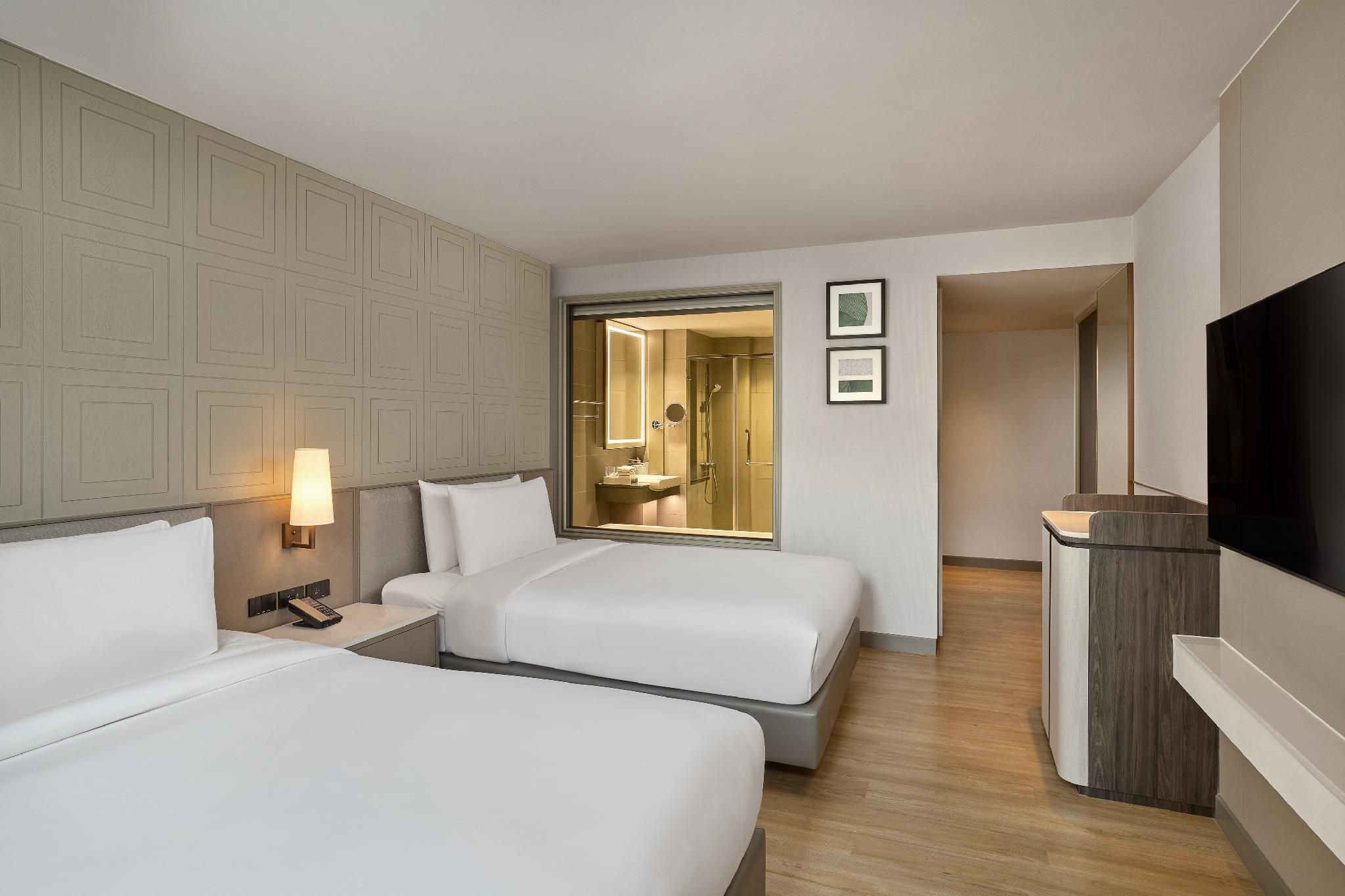 Deluxe Double Bathtub, Deluxe Guest Room, 2 Double