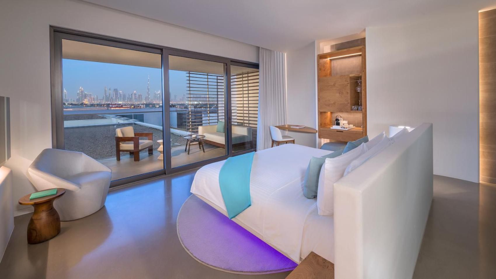 Nikki Beach Resort & Spa Dubai Covet Room Skyline View King 2