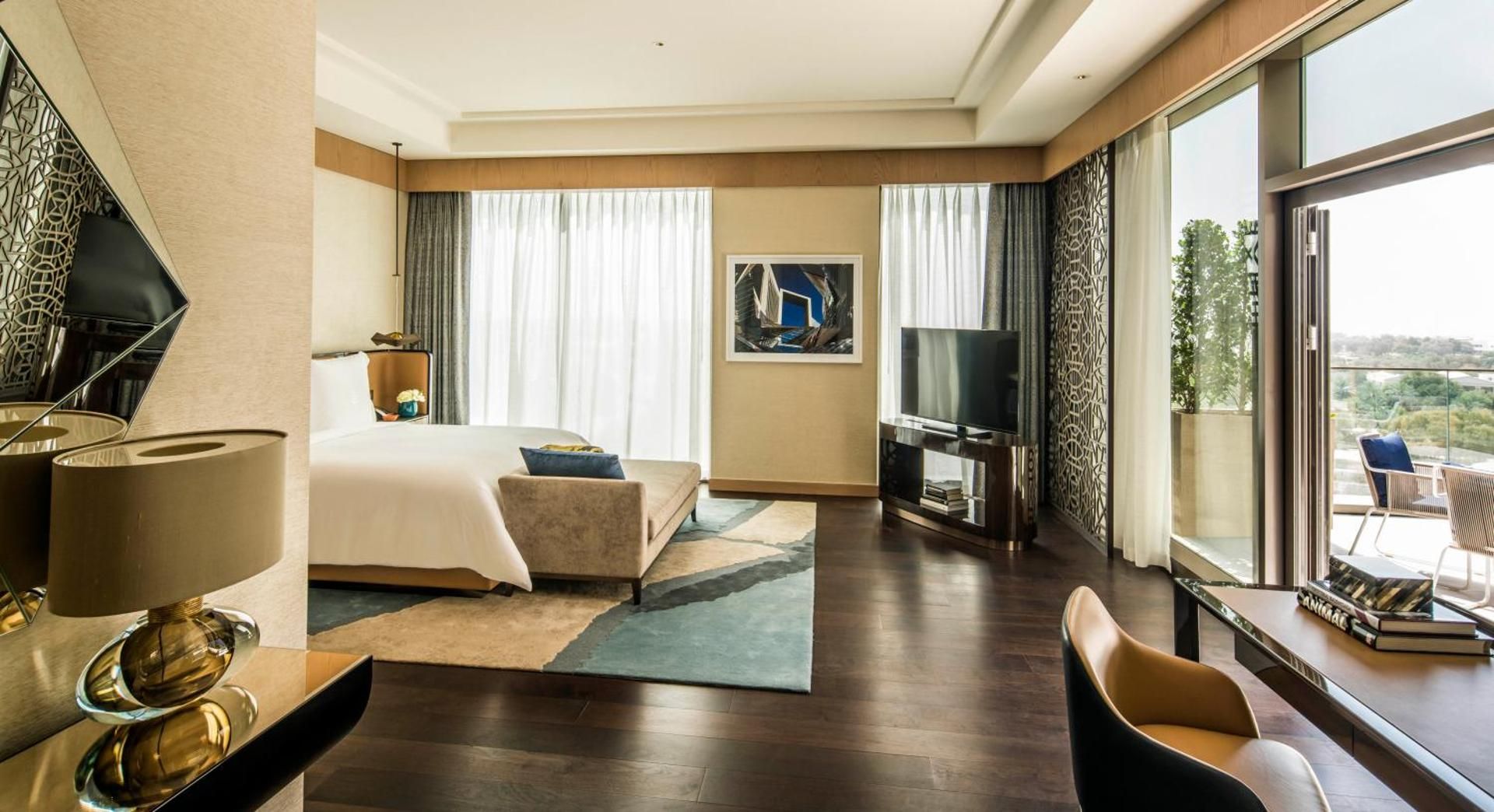 Terrace One Bedroom Suite king bed