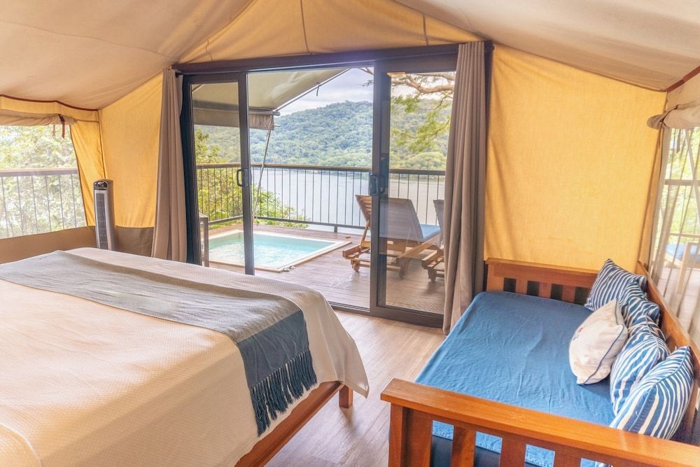 Isla Chiquita Glamping Hotel Premium Tent Ocean View King Bed 3