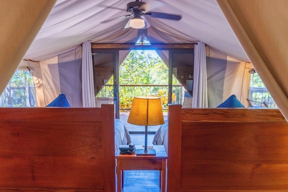 Isla Chiquita Glamping Hotel Tent Suite 2 Double Beds 5