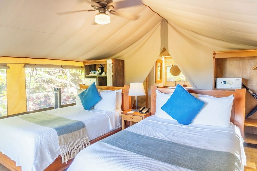 Isla Chiquita Glamping Hotel Tent Suite 2 Double Beds