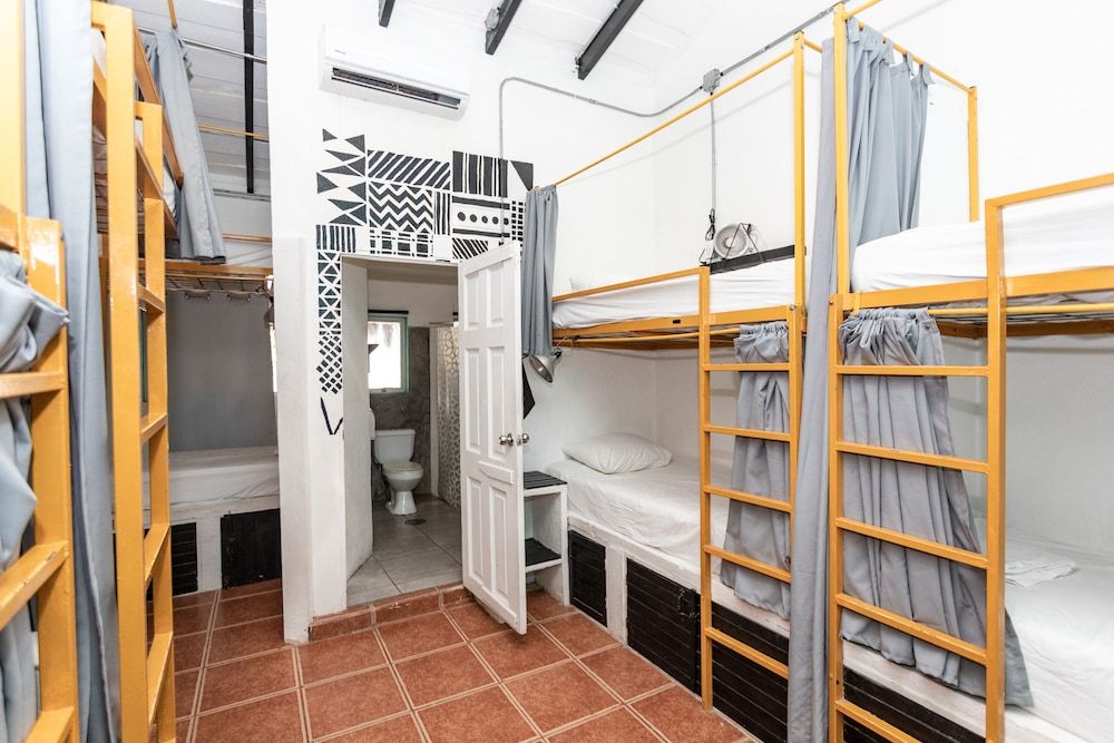 Bed in 9-Bed Dormitory Room