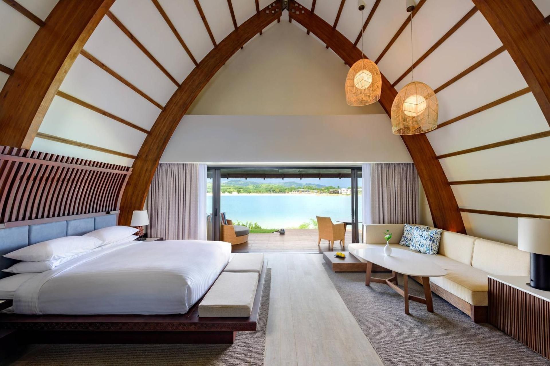 Duplex Lagoon Bure, Villa, 1 King, Balcony, Patio, Terrace