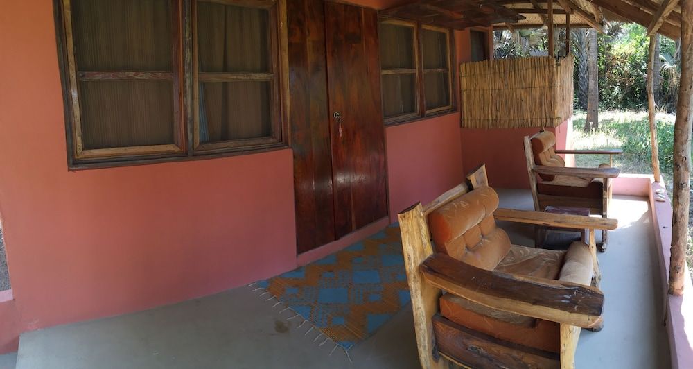 Nemasu Eco-Lodge Traditional Triple Room, 1 Bedroom, Partial Sea View, Garden Area 7