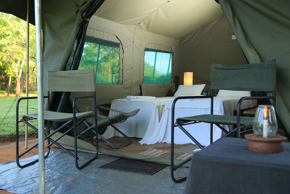 Big Game Yala by Eco Team Family Glamping bordering Yala with a Guided Safari 3