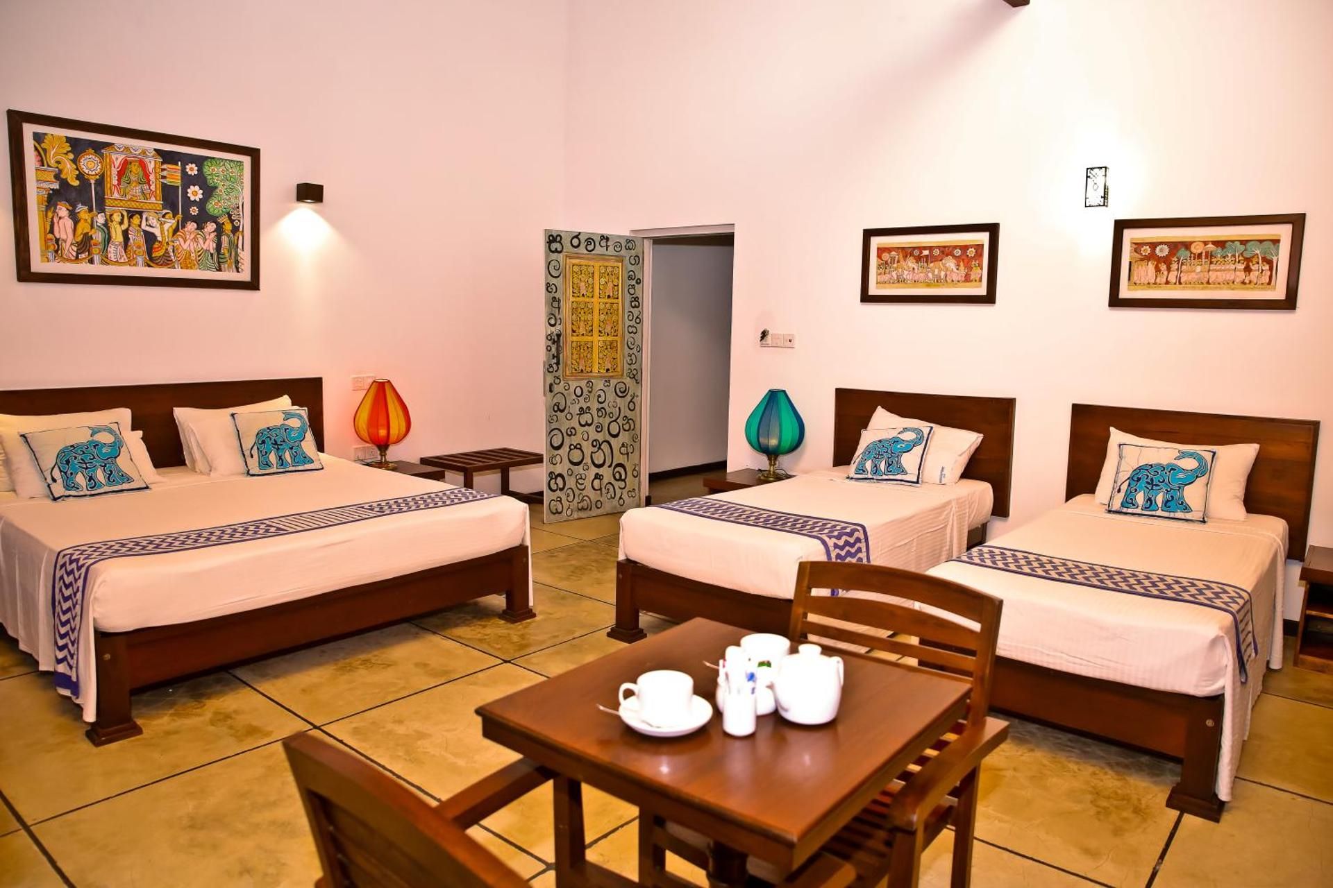 Quadruple Room with Balcony & Garden View (Early Check-in & Late Check-out on Availability Basis)