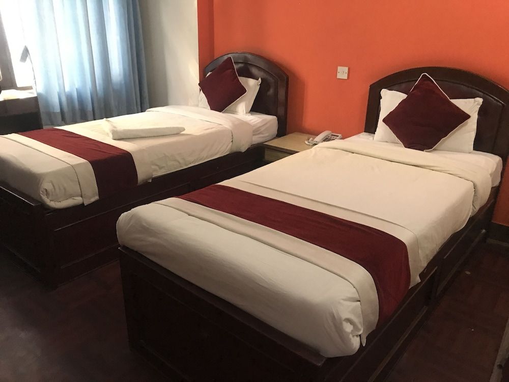 Hotel Lily Kathmandu Comfort Twin Room, 2 Twin Beds, Private Bathroom, City View 2