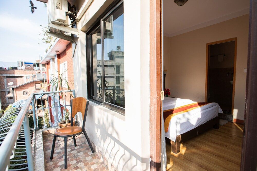 Kathmandu Sunny Hotel Deluxe Room, 1 Queen Bed, Terrace 8