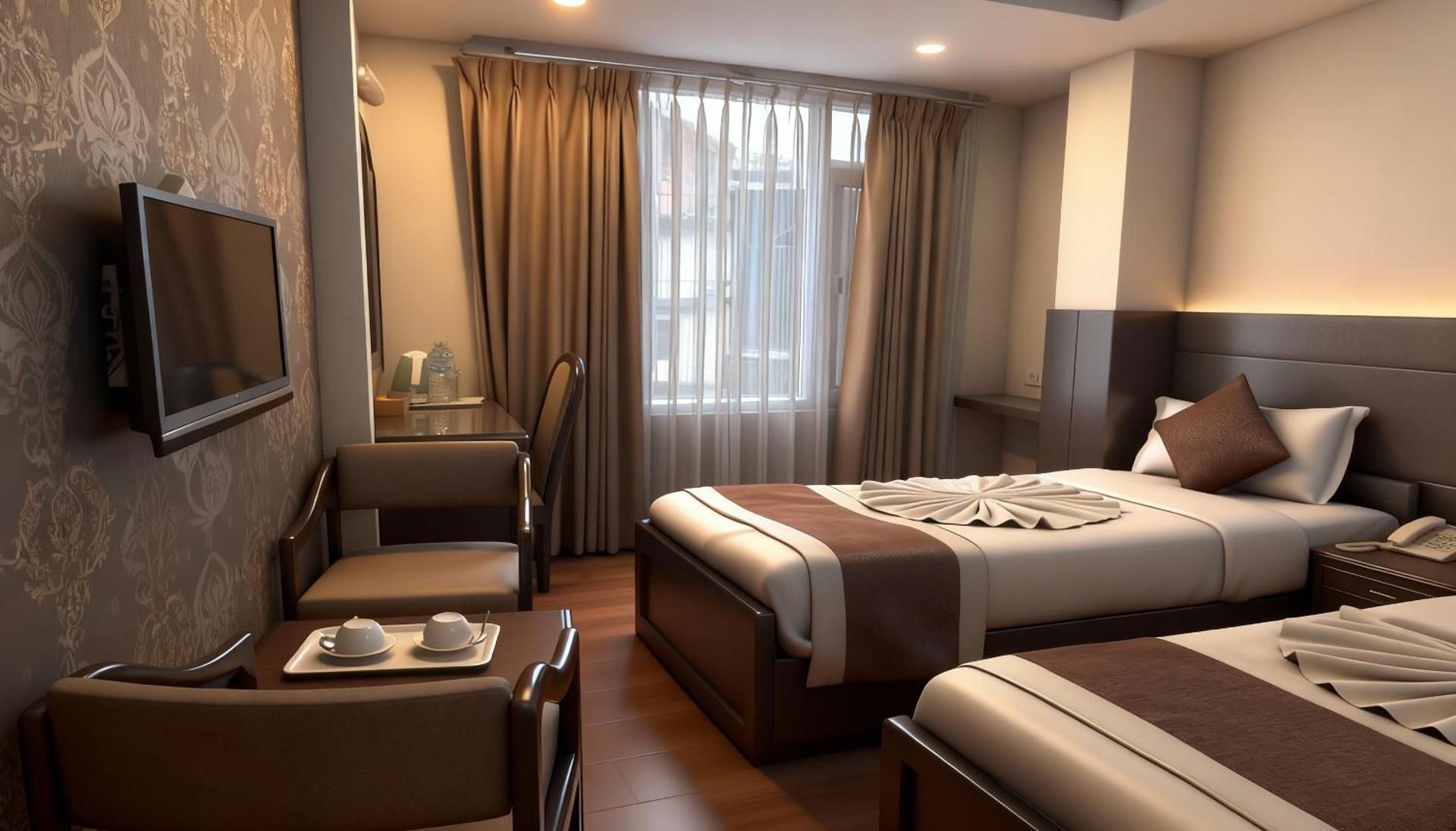 Hotel Tenki Kathmandu Deluxe Twin Room 13