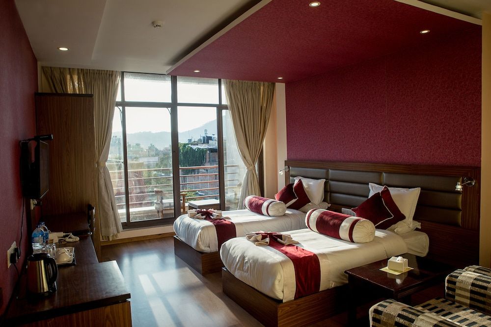The Address Kathmandu Hotel Standard Twin Room, Accessible, City View 8