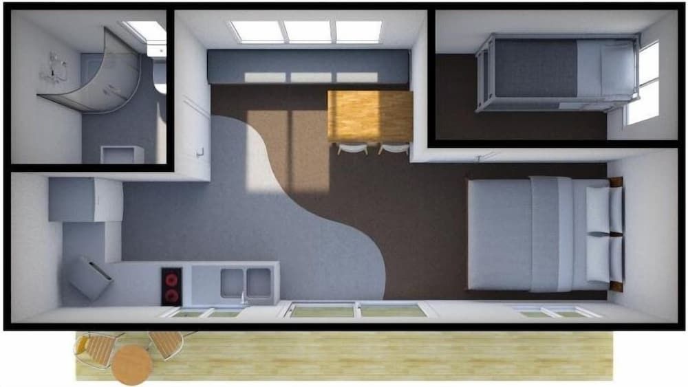 Motutere Bay Top 10 Holiday Park Self Contained Family Unit 5