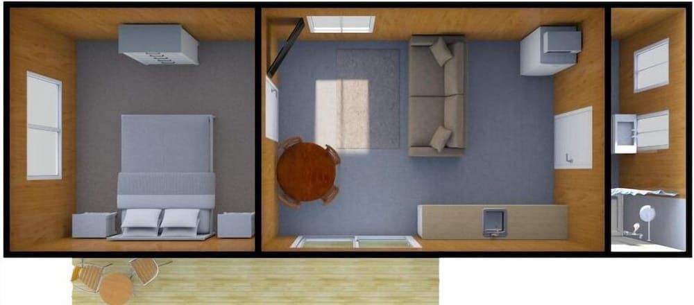 Motutere Bay Top 10 Holiday Park Self Contained Unit 3