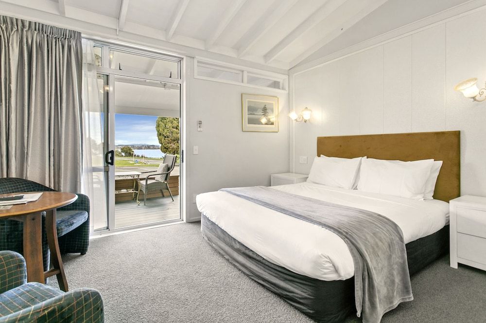 Taupo Thermal Motel & Spa - Adults Only Deluxe Studio, 1 Queen Bed, Hot Tub, Ground Floor