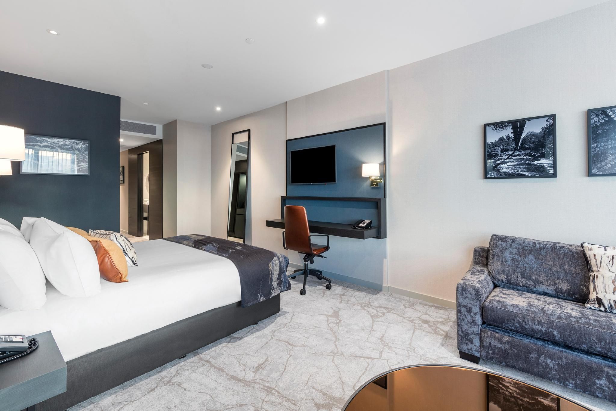 1 King Junior Suite Living Area