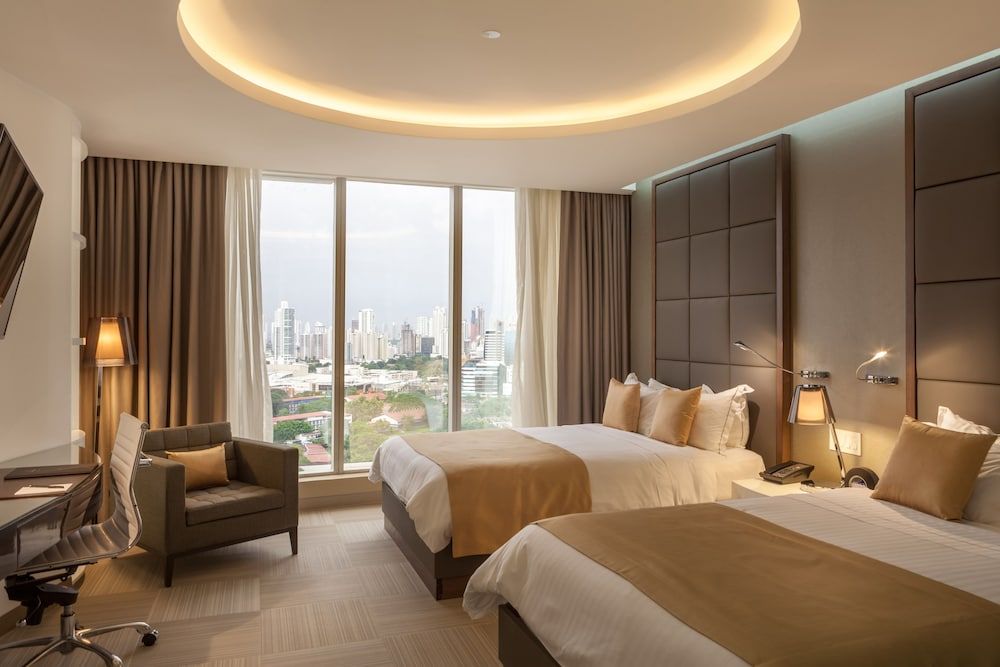 Las Americas Golden Tower Panama Executive Room, 2 Double Beds, City View