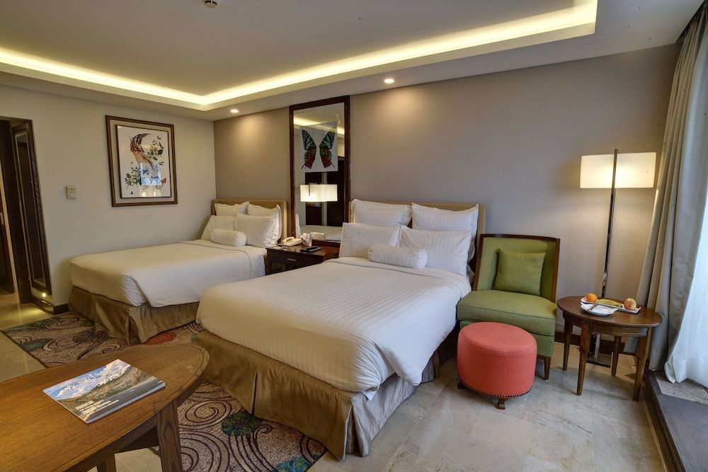 Deluxe Double or Twin Room, Balcony, Garden View