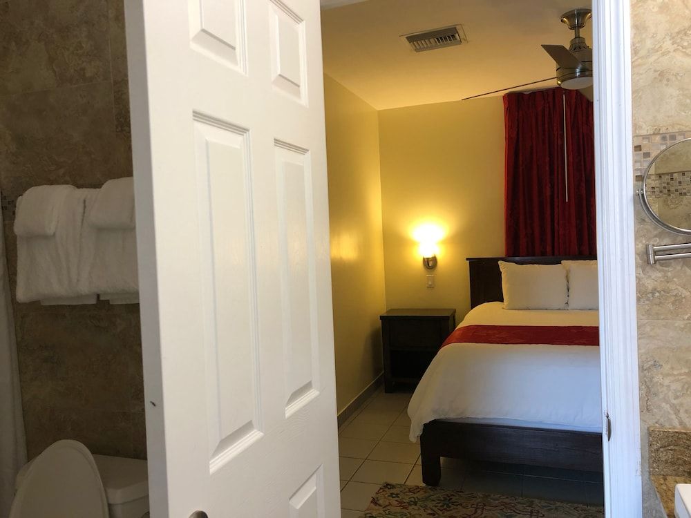 The Lodgings Hotel SureStay Collection by Best Western Standard Room, 1 Queen Bed, Non Smoking, Refrigerator & Microwave (Walk-in Shower;with Sofabed) 3