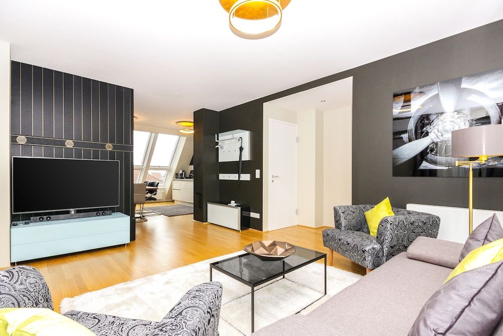 Abieshomes Serviced Apartments - Messe Prater Signature Penthouse with 3 bedrooms and terrace 12