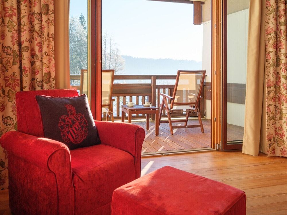 Interalpen-Hotel Tyrol GmbH Single Room, 1 Twin Bed, Balcony, Mountain View 3