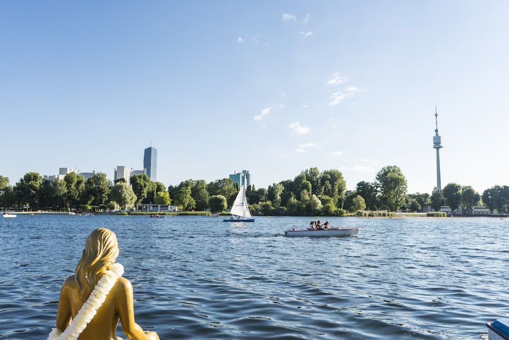 AJO Vienna Beach - Contactless Check-in Luxury Apartment, 2 Twin Beds, River View (50€ cleaning fee on top of the rate) 15