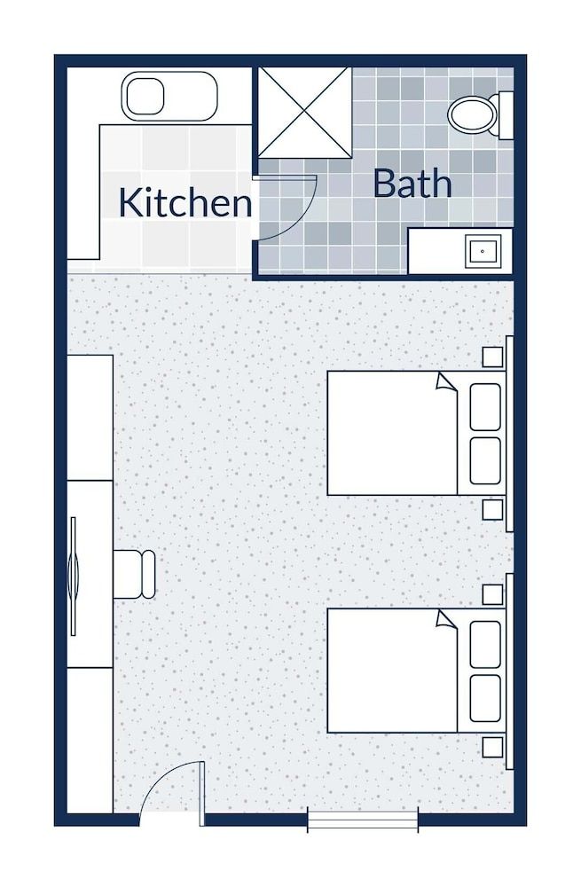 River Motel Twin Double Room, No Pets 5