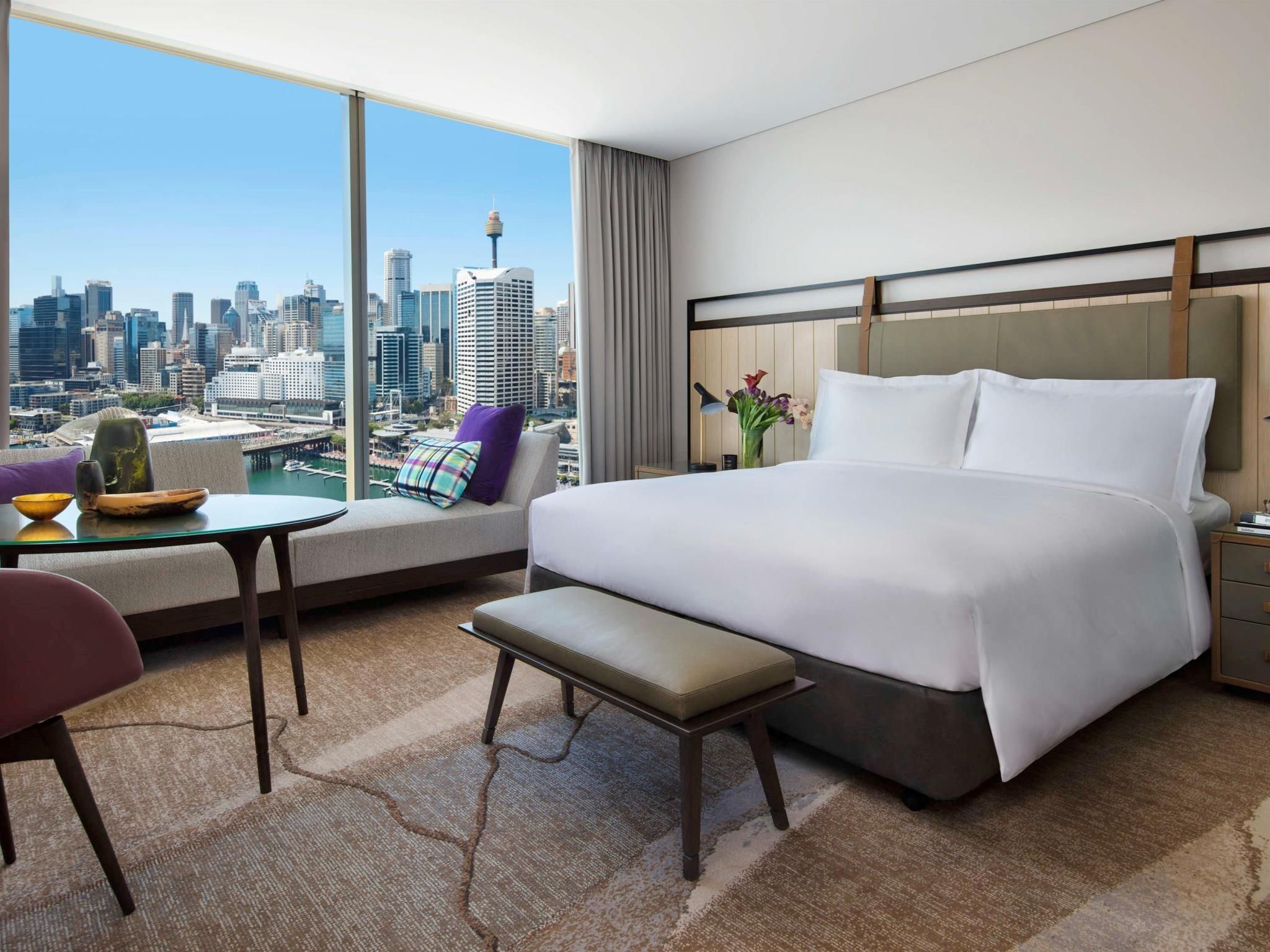 Superior Room Club Millsime Benefits, 1 King Size Bed, Darling Harbour View