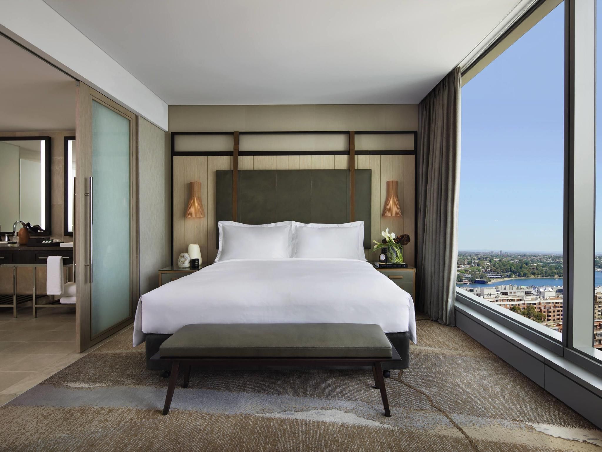 PRESTIGE SUITE, Club Millsime Benefits, 1 King Size Bed, Living Room, Darling Harbour View