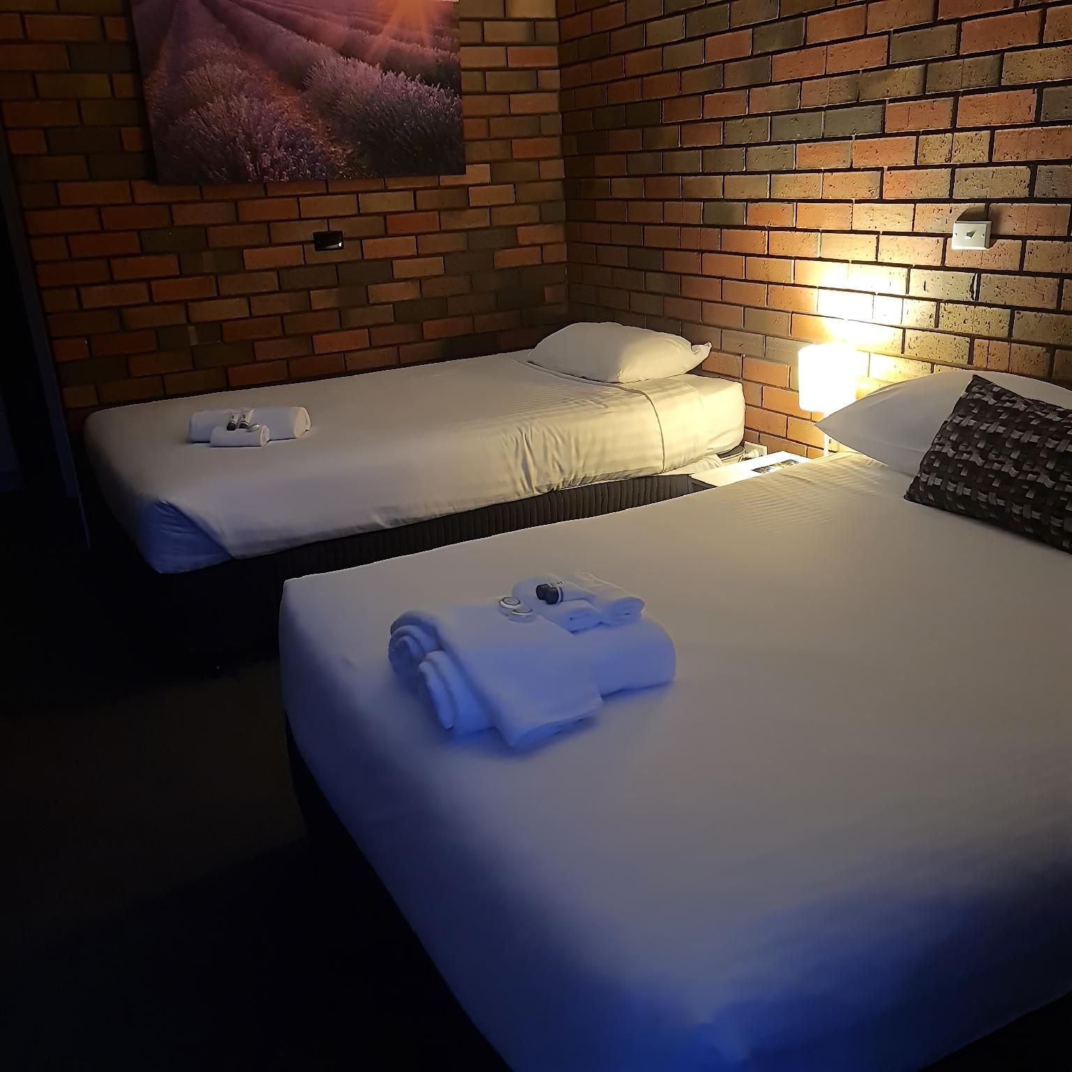 Double and Single Room