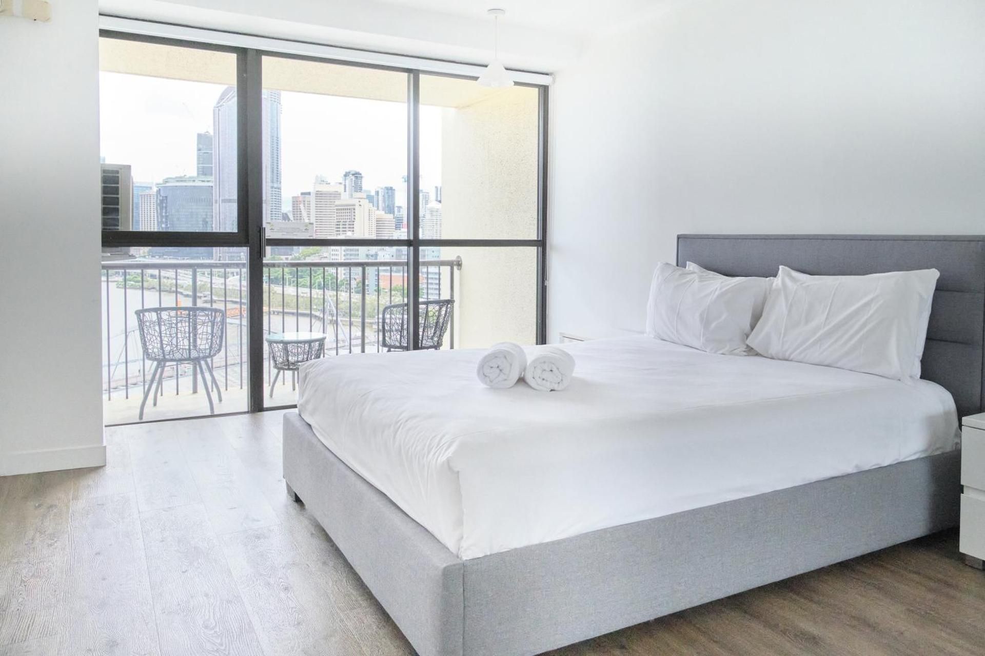 Three-Bedroom Apartment with Water View