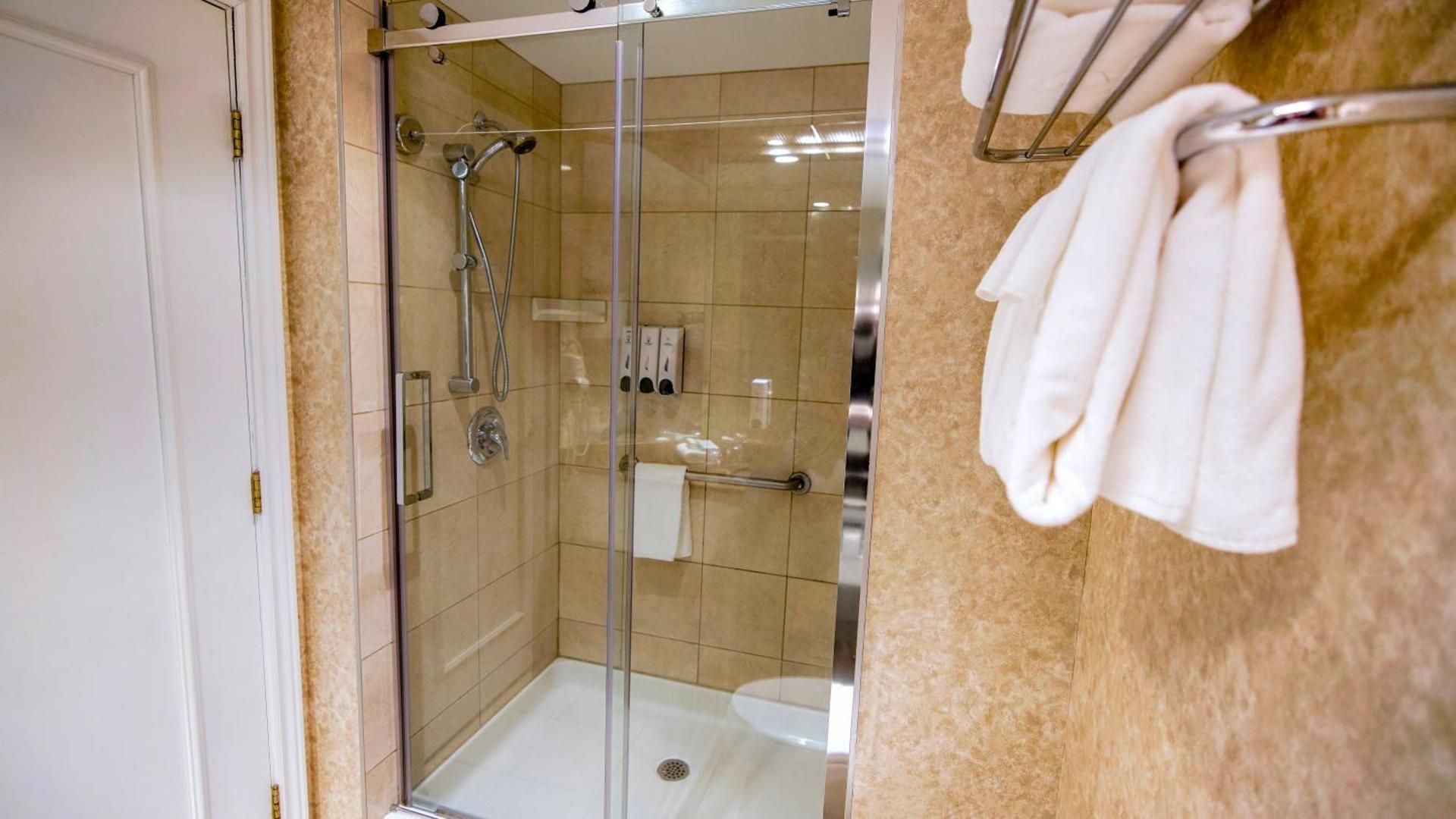 Classic Room, 1 Queen Bed and Glass Shower